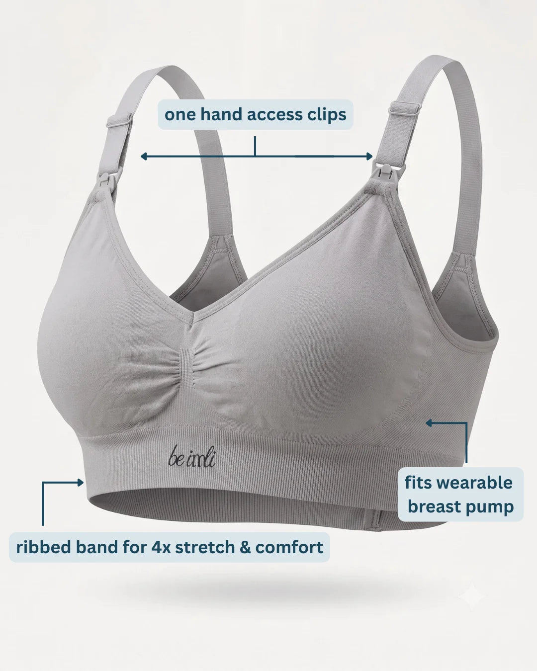 'All Day' Wireless Feeding Bra