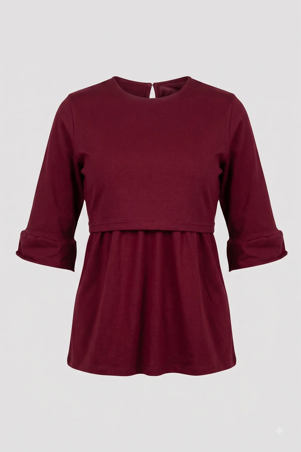 'Just In Case' Concealed Zipper Feeding Cotton Top