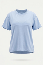 'No Fuss' Invisible Zip Feeding Cotton Tee