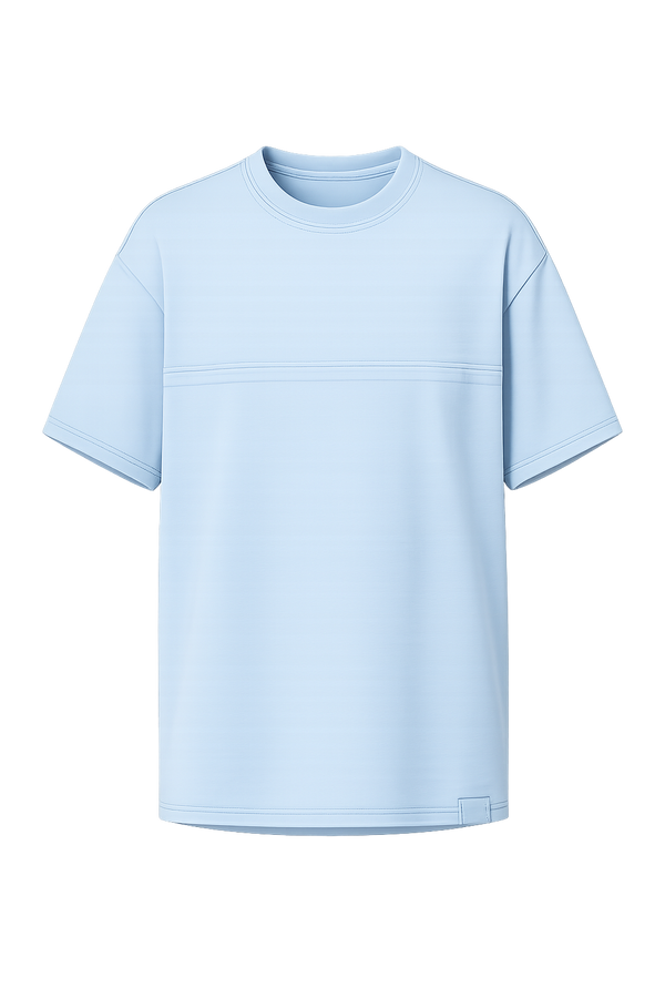 'No Fuss' Invisible Zip Feeding Cotton Tee